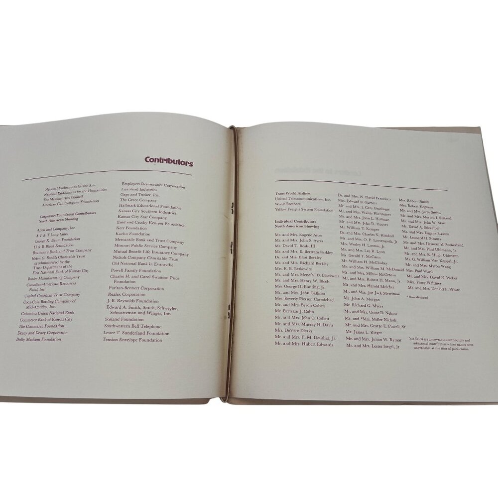 1977 Sacred Circles Exhibit Reception Program Nelson Atkins Kansas City Missouri - Picture 6 of 9